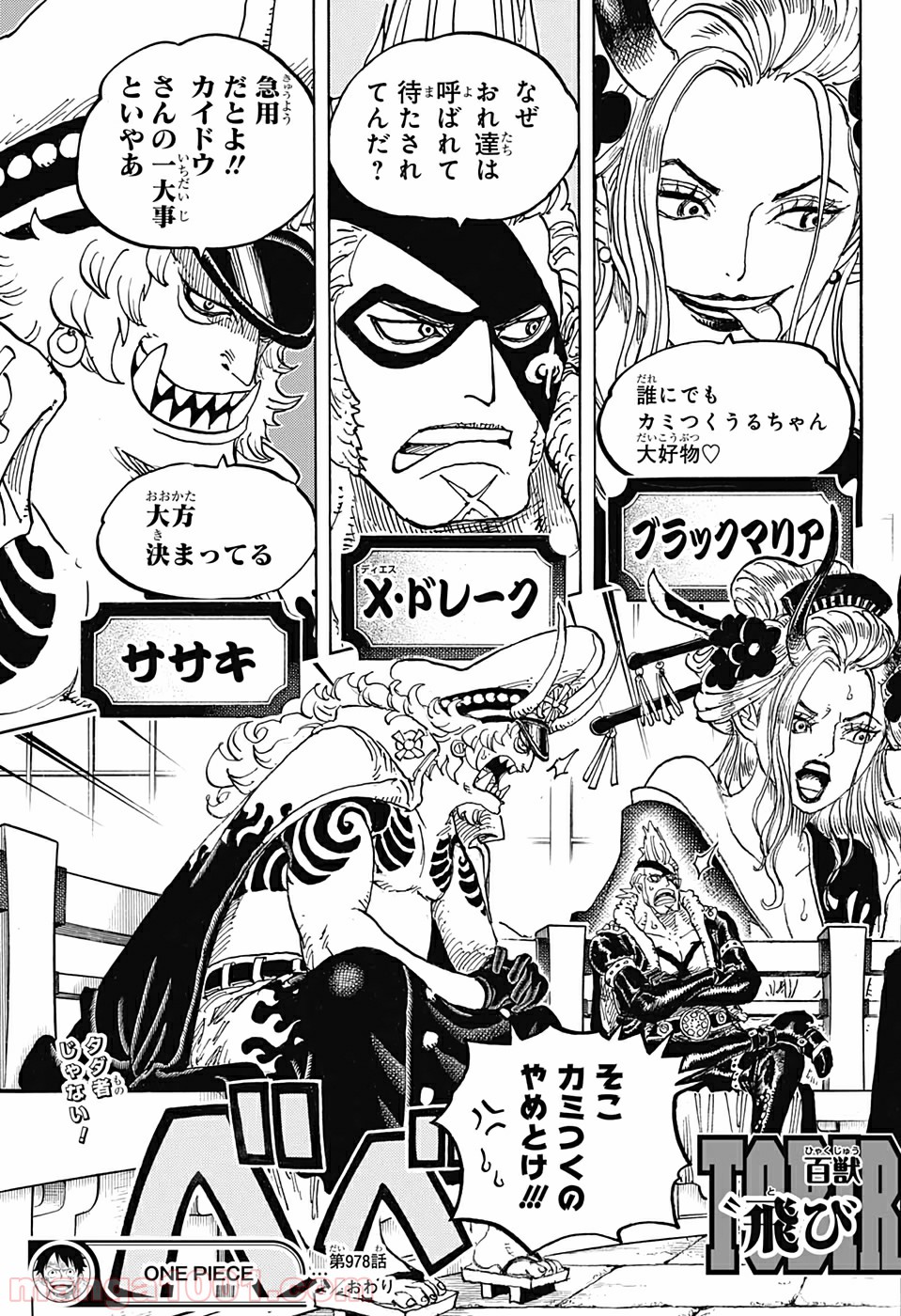 One Piece Chapter 978 16ページ
