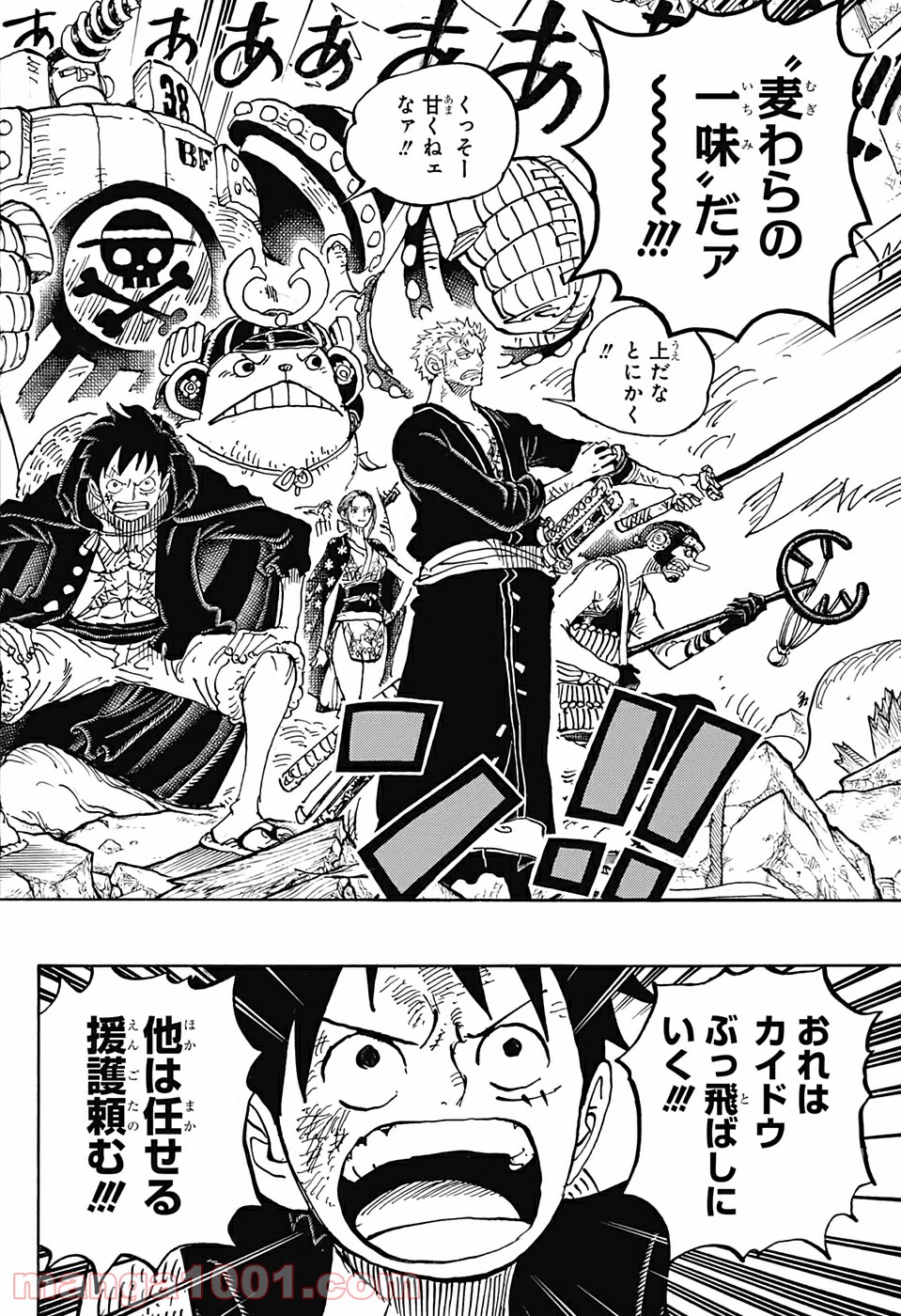 One Piece Chapter 989 16ページ