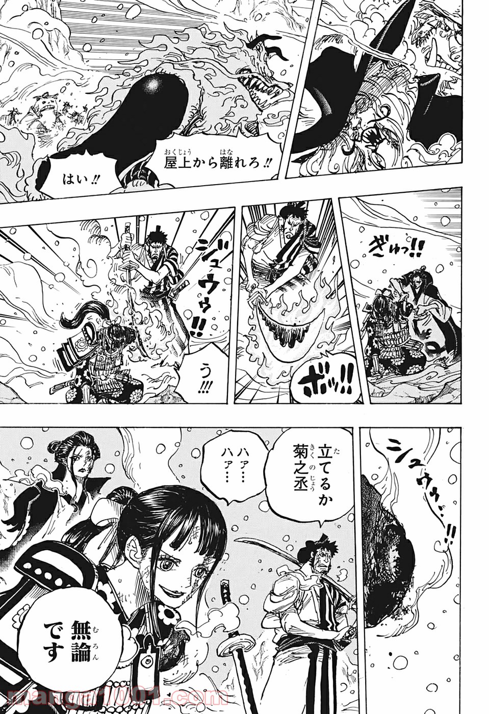 One Piece Chapter 994 3ページ