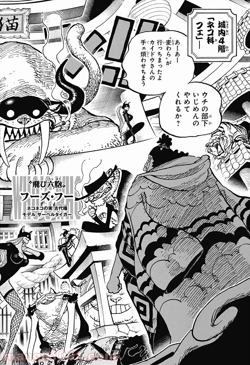 One Piece Chapter 998 13ページ