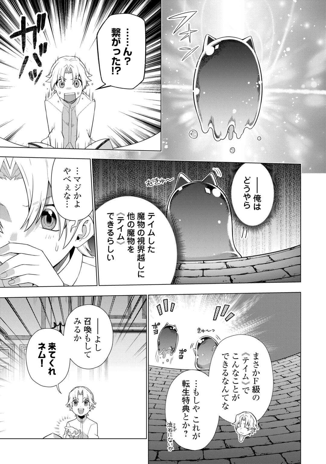 F-Kyuu Tamer wa Kazu no Bouryoku he Sekai wo Ura kara Shihai suru Chapter 1 35ページ