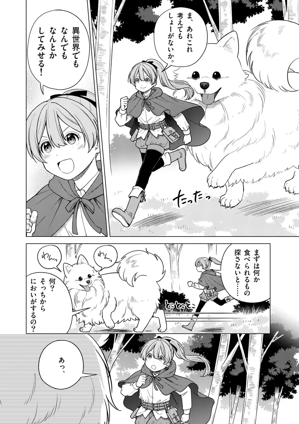 Isekai Pomeranian to Niji no Mofumofu Tabi Chapter 1 28ページ