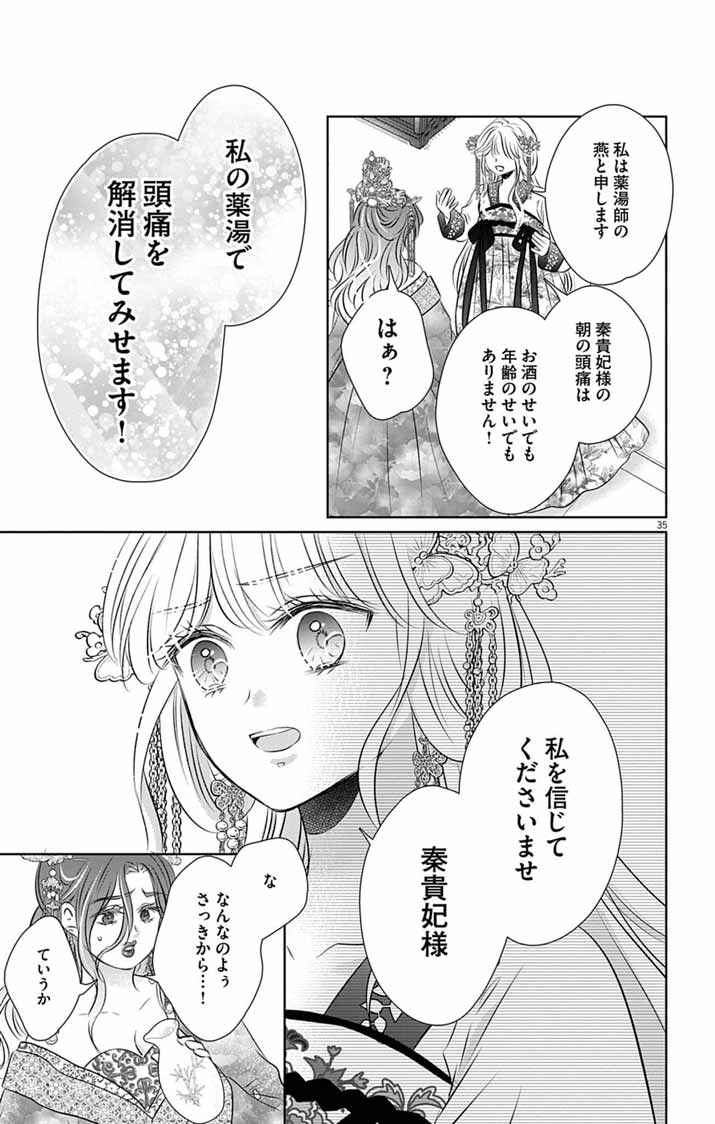 Koutei Denka no Yakutou Kisaki Chapter 8 35ページ