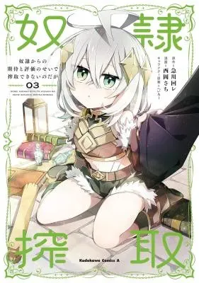 Dorei kara no Kitai to Hyouka no sei de Sakushu dekinai no dagaの漫画表紙