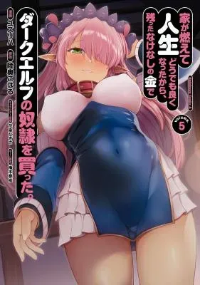 Ie ga Moete Jinsei dou demo Yoku Natta kara, Nokotta Nakenashi no Kane de Dark Elf no Dorei o Kattaの漫画表紙