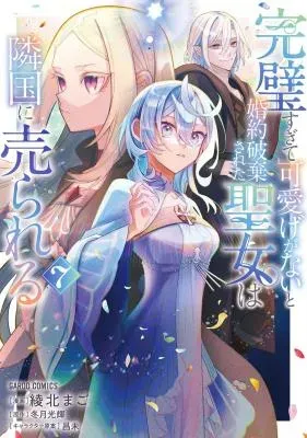 Kanpeki Sugite Kawaige ga Nai to Konyaku Haki Sareta Seijo wa Ringoku ni Urareruの漫画表紙