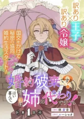Konyakuhaki desu ka? Hai Yorokonde. Datte Boku wa Ane no Kawari desu kara!の漫画表紙