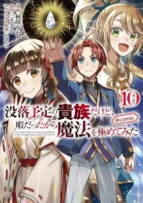 Botsuraku Yotei no Kizoku dakedo, Hima datta kara Mahou wo Kiwamete Mitaの漫画表紙