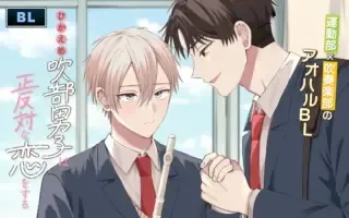 ひかえめ吹部男子は正反対な恋をするの漫画表紙