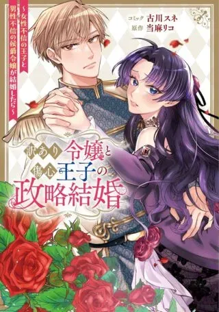 Wakeari Reijou to Shoushin Ouji no Seiryaku Kekkon - Josei Fushin no Ouji to Dansei Fushin no Koushaku Reijou ga Kekkon shitaraの漫画表紙