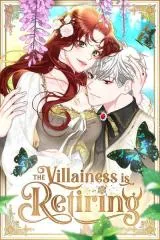 The Villainess Is Retiringの漫画表紙